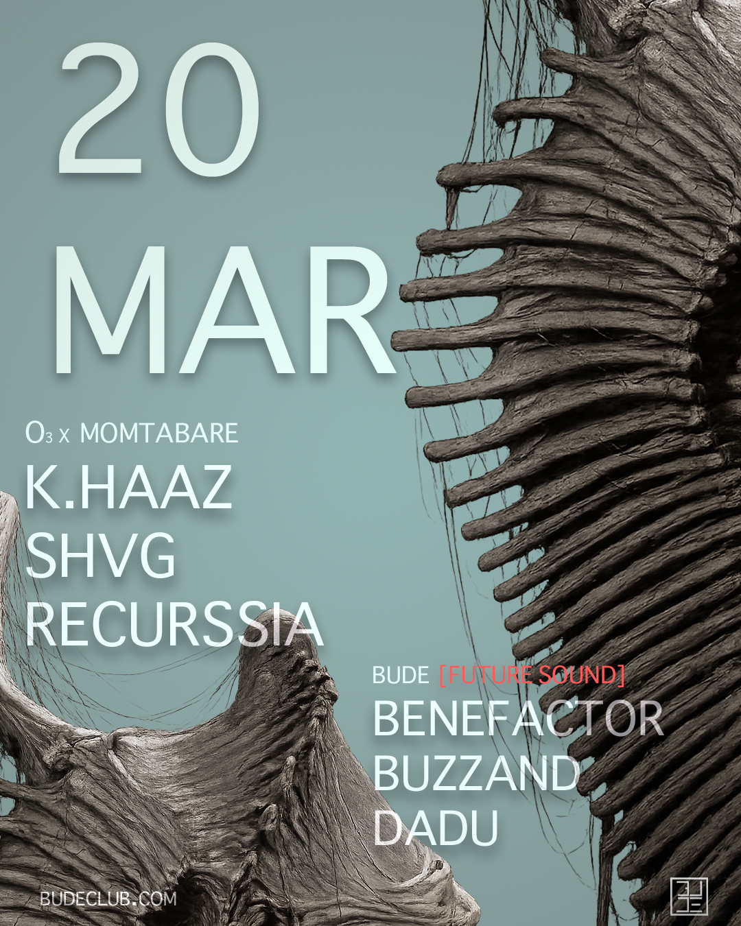 K.HAAZ : SHVG : RECURSSIA : BENEFACTOR : BUZZAND : DADU