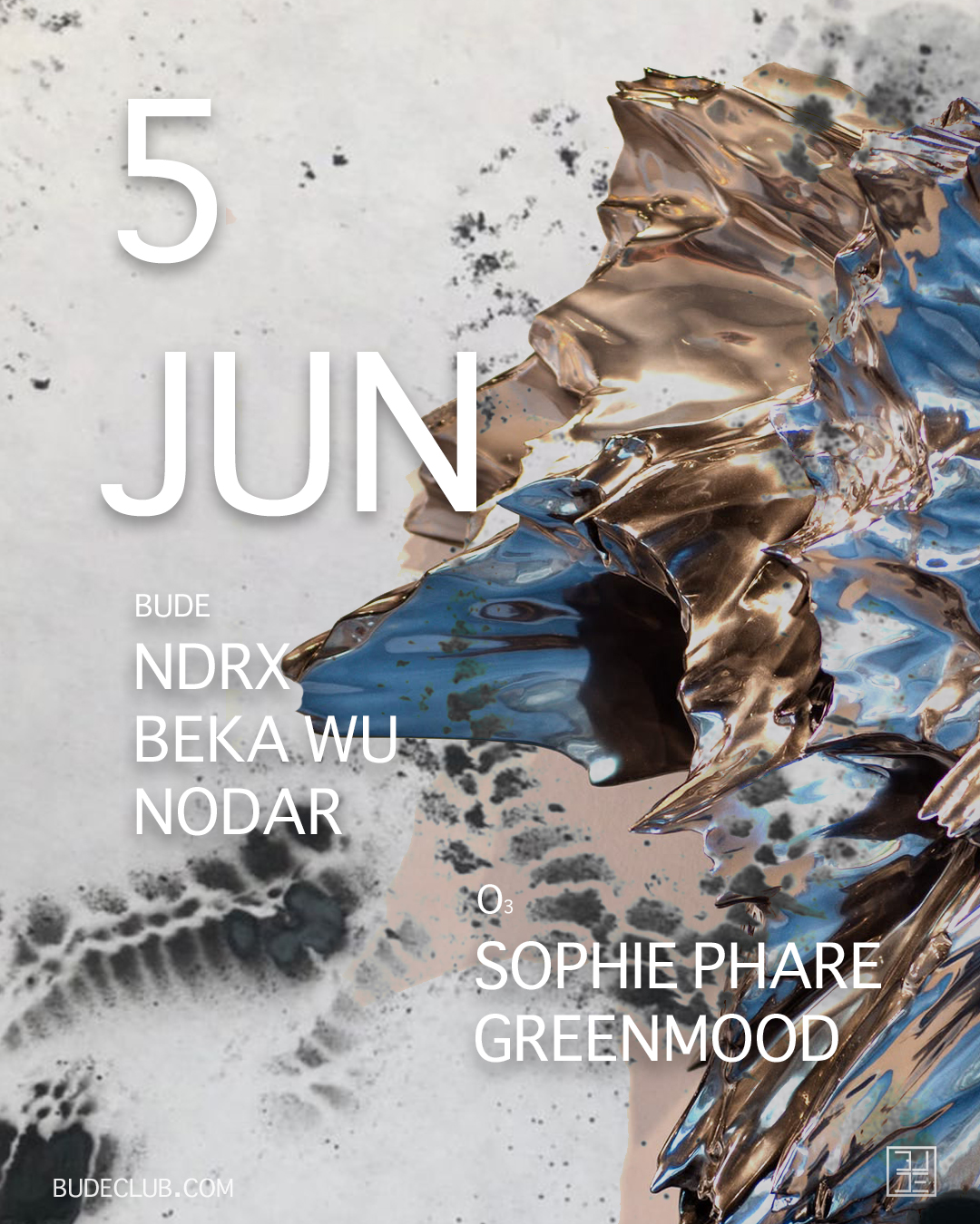 NDRX : BEKA WU : NODAR : SOPHIE PHARE : GREENMOOD
